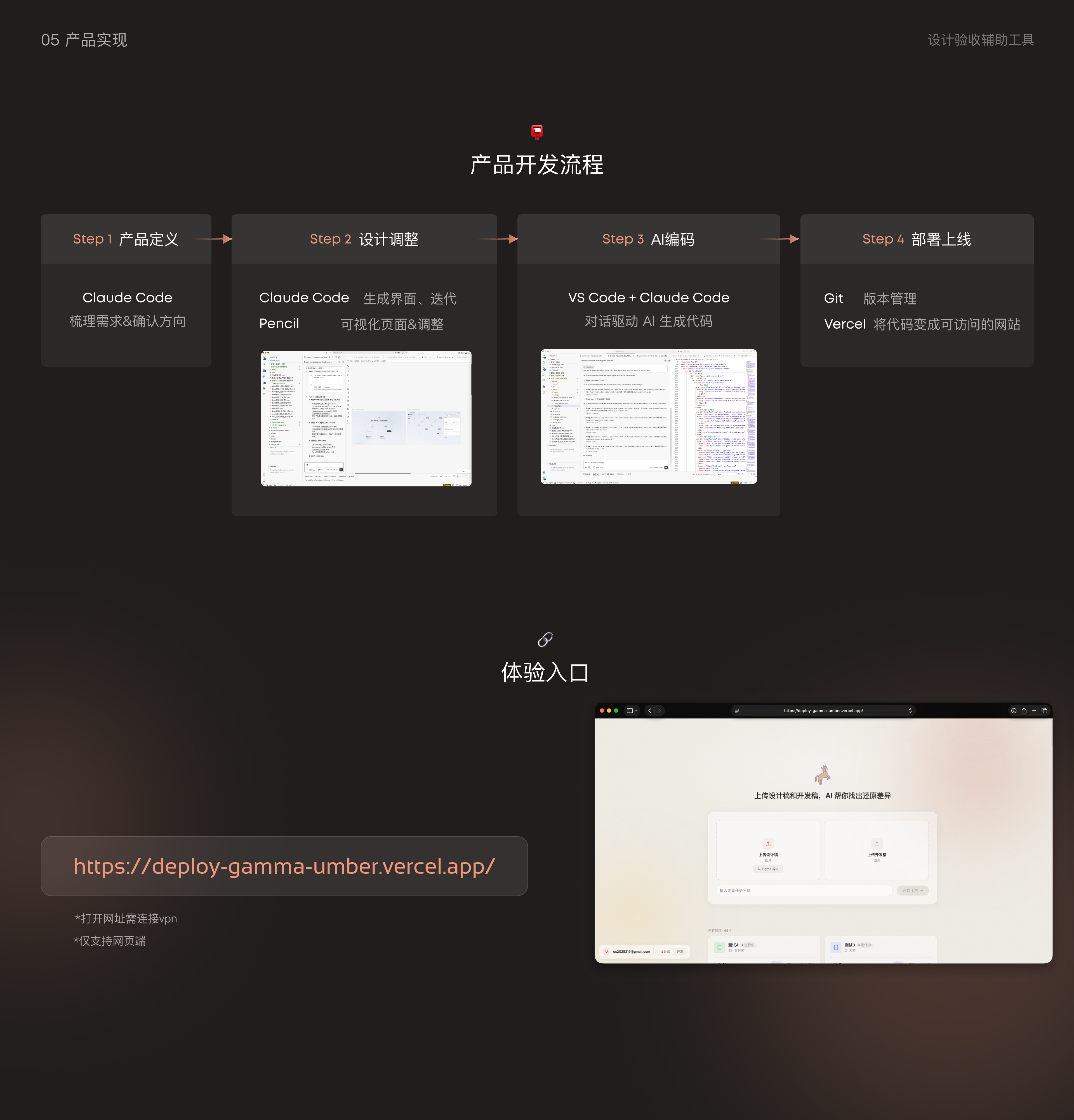 设计验收辅助工具